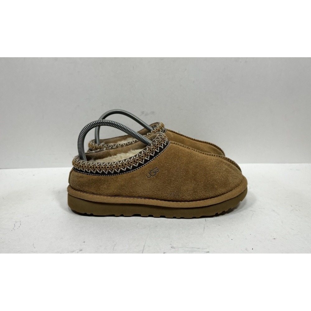 UGG Tasman Slipper Chestnut Women's Size 7 Brown Suede Slippers 5955